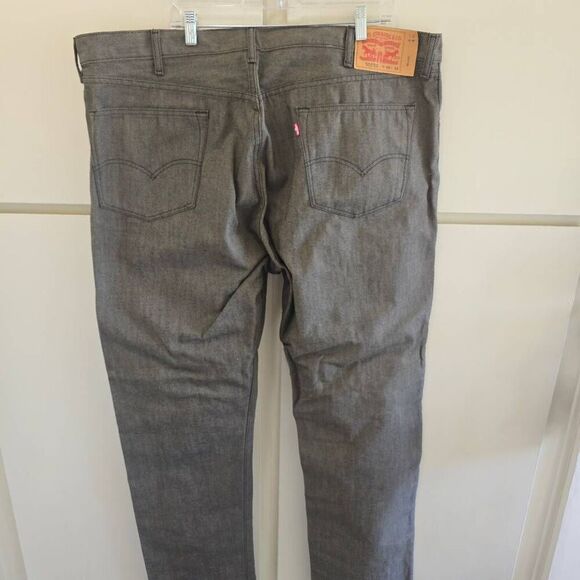 Levi Strauss Jeans 501 XX, Raw Denim w/ Lt. Brn. Overwash, NWOT, 46/34 - Picture 7 of 11